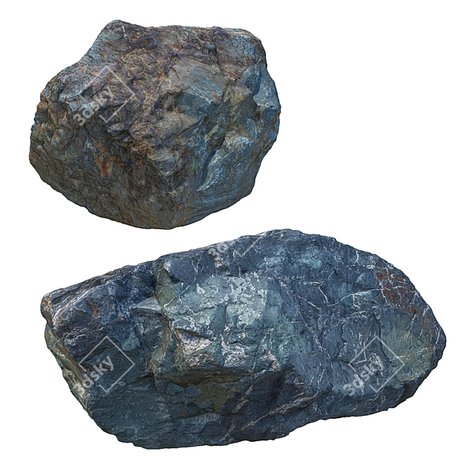 Stones for Landscape Design 3D model image 1