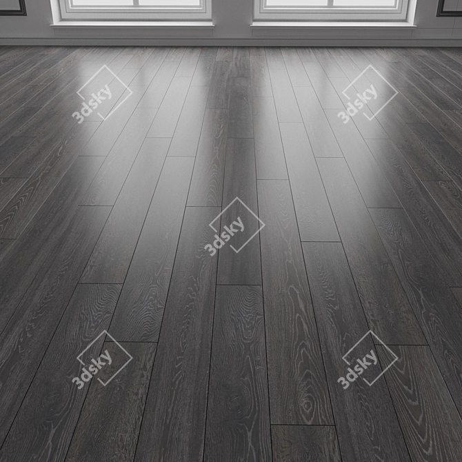 Texture Laminate Flooring Planks 3D model image 3