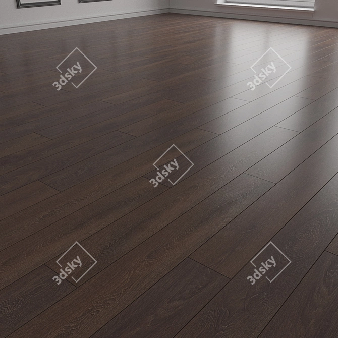  Versatile Flooring Planks 3D Model 3D model image 2