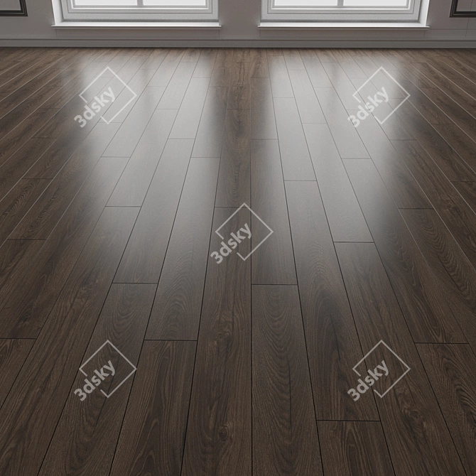 Premium Wood Floor Texture Pack 3D model image 3