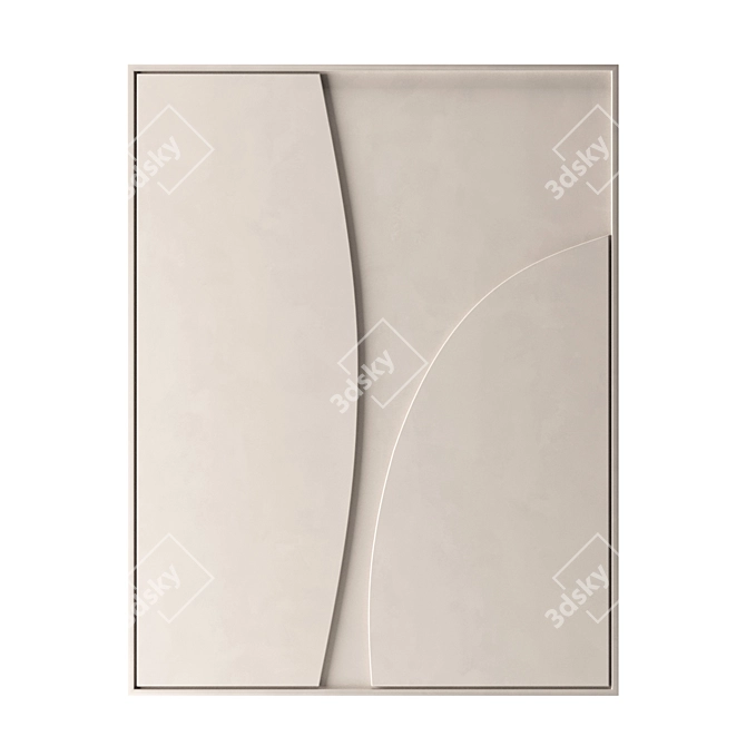 Kasbah Design 3D Wall Art 3D model image 1