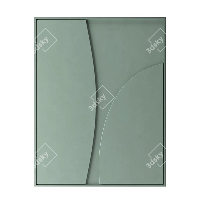 Kasbah Design 3D Wall Art 3D model image 2
