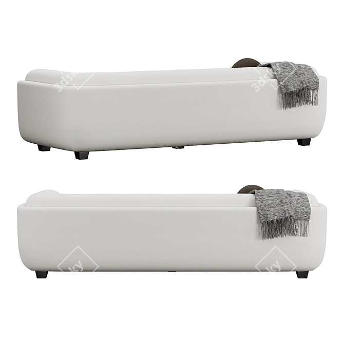 Bailey Sofa: Modern Elegance Design 3D model image 4