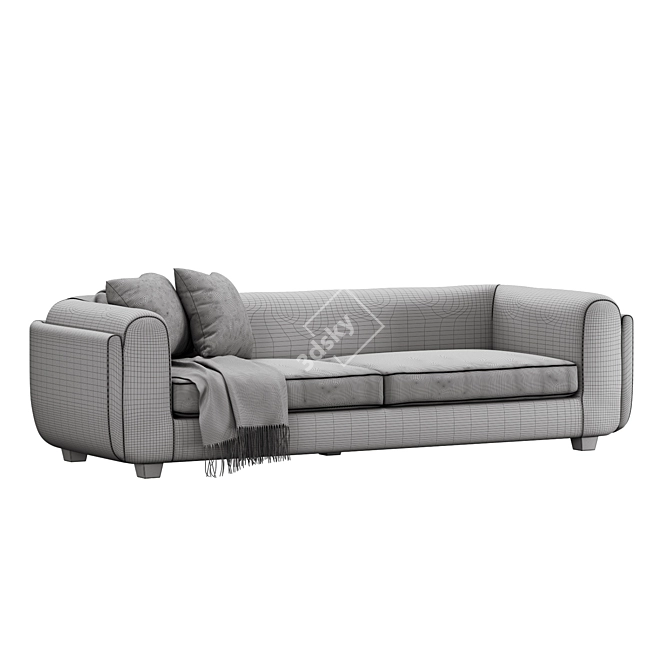 Bailey Sofa: Modern Elegance Design 3D model image 11
