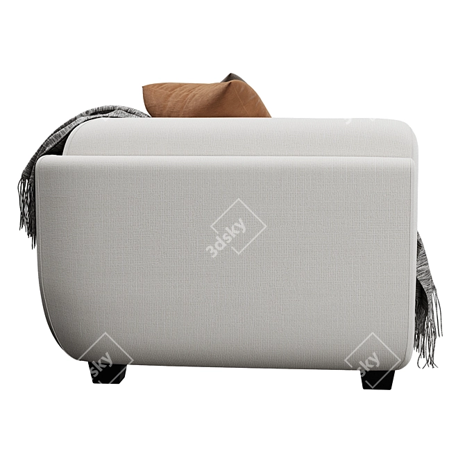 Bailey Sofa: Modern Elegance Design 3D model image 16