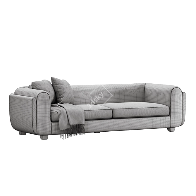 Bailey Sofa: Modern Elegance Design 3D model image 17