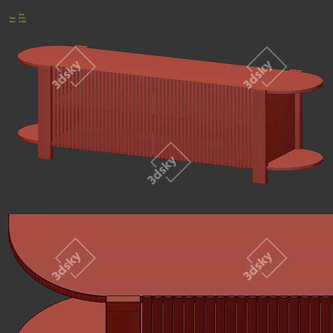 Fortra Media Unit by Article 3D model image 4