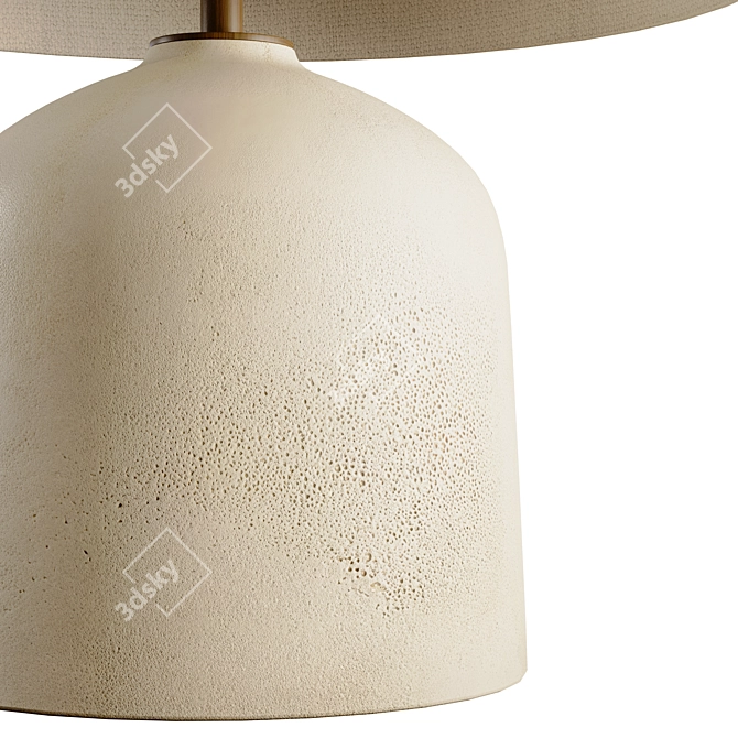 Zara Table Lamp Terra Cotta 3D model image 3