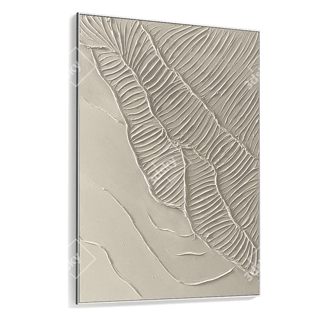 Plaster Duo Frame Set 589 3D model image 4