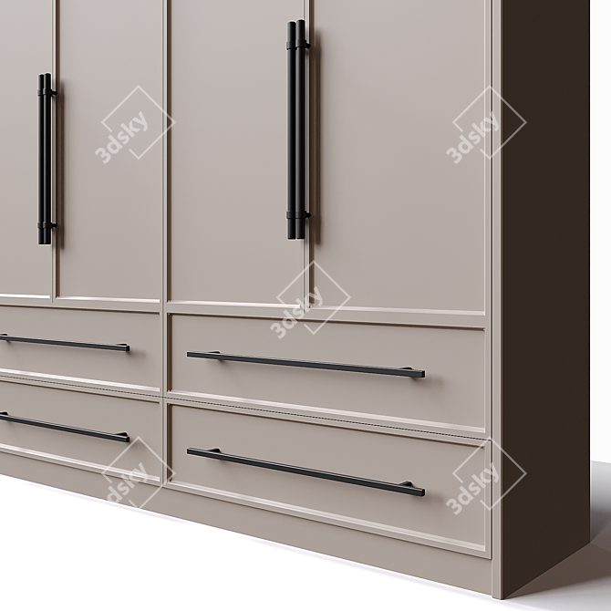 Custom Kids X-Form Shelf 3D model image 3