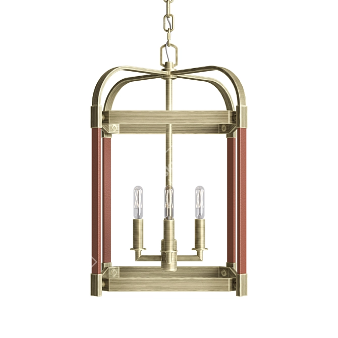 Ralph Lauren Hadley Lantern Pendant 3D model image 2