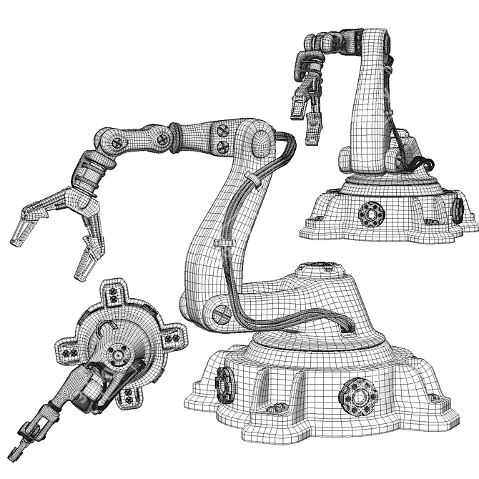 Robotic Manipulator Rozum Pulse-03 3D model image 2