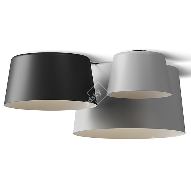 Vibia Tube 6115 Ceiling Light 3D model image 1