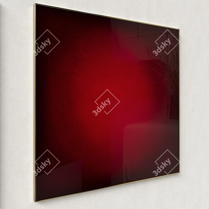  Acrylic Resin Wall Plaque 3D model image 4