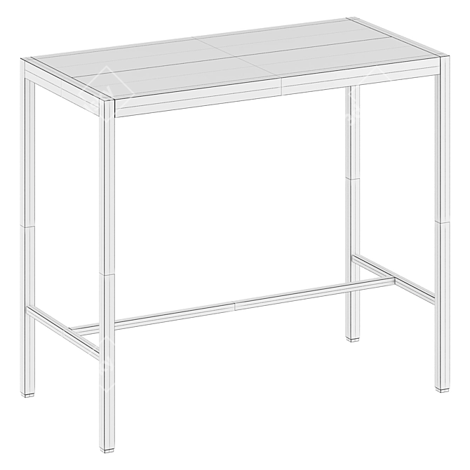 Nikari Seminar KVBP Table Combo 3D model image 5