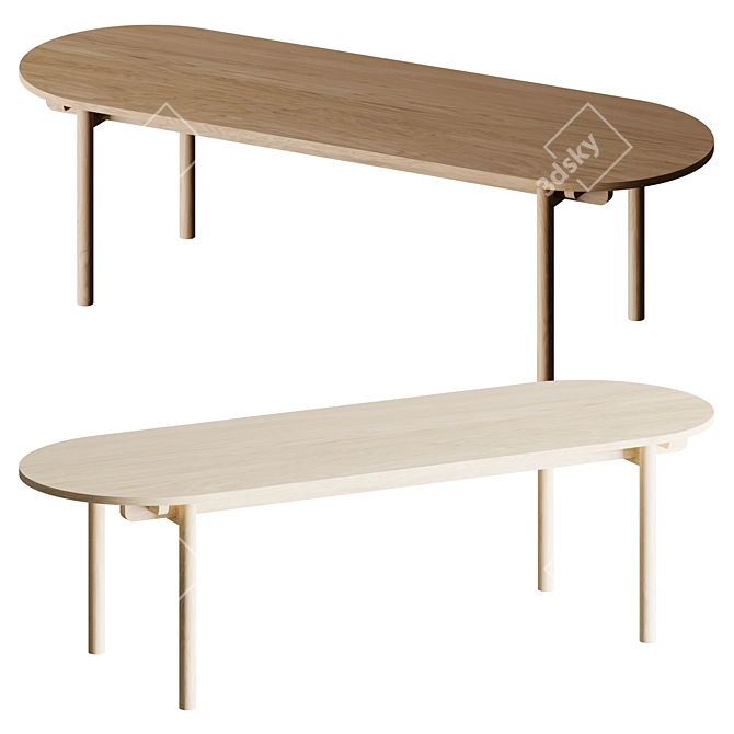 Nikari Basic Table | Стол 3D model image 1