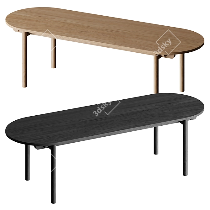Nikari Basic Table | Стол 3D model image 2