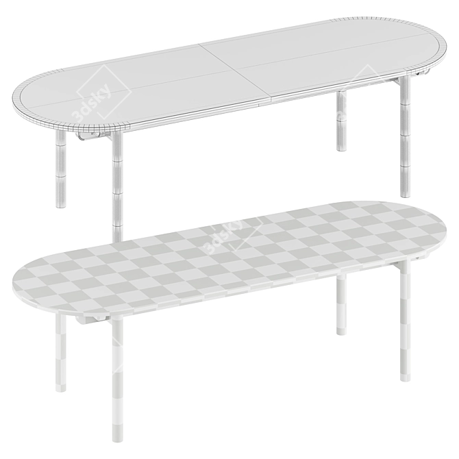 Nikari Basic Table | Стол 3D model image 3