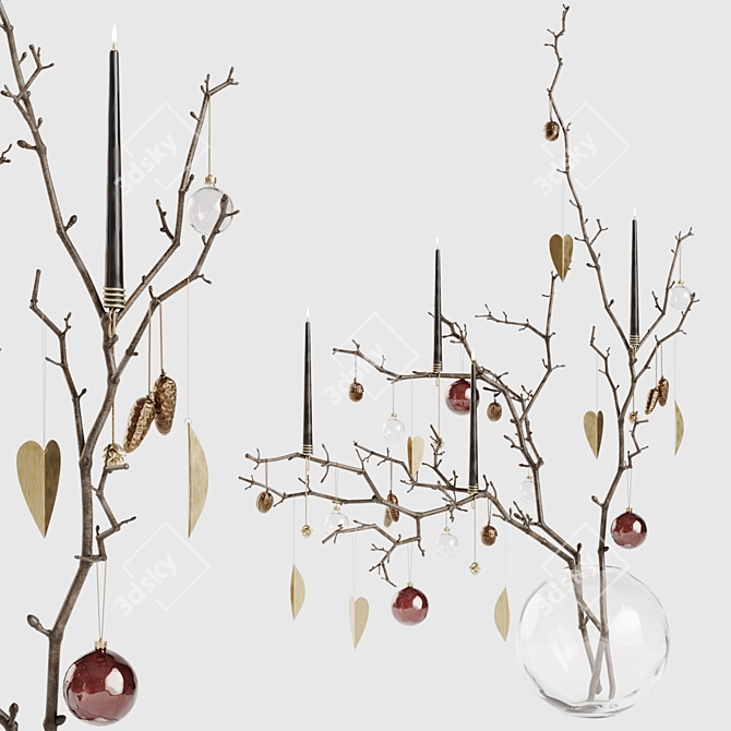 Ferm Living Christmas Decor 3D model image 2