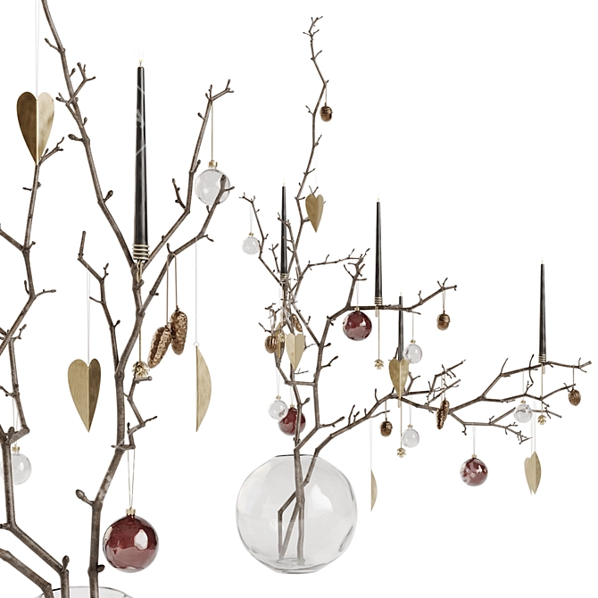 Ferm Living Christmas Decor 3D model image 5