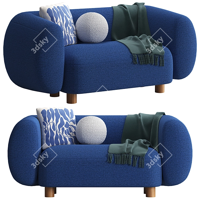 Londi Bucle Galaxy Sofa 3D model image 1