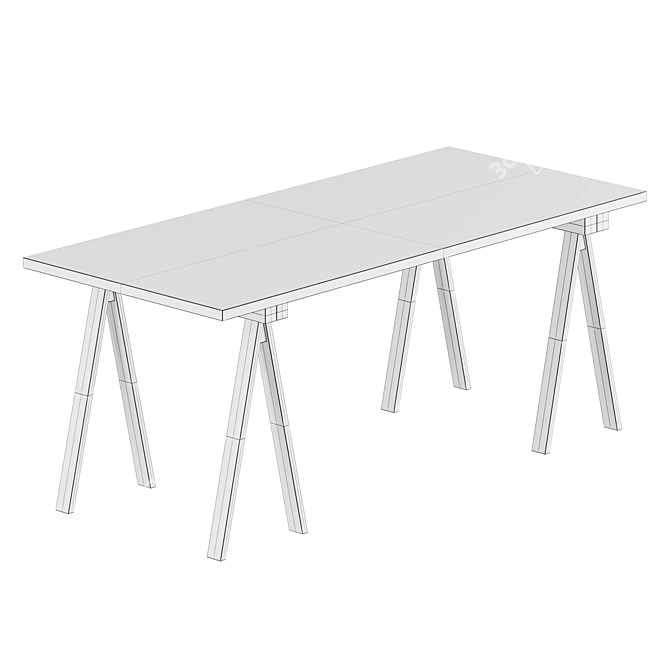 Nikari ARKITECTURE Table 3D model image 3