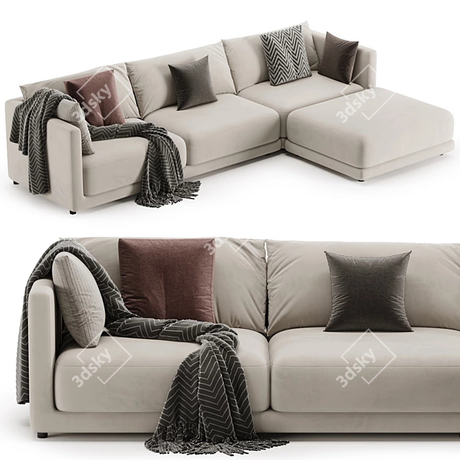 Customize Your Melbourne Sectional 3D model image 5