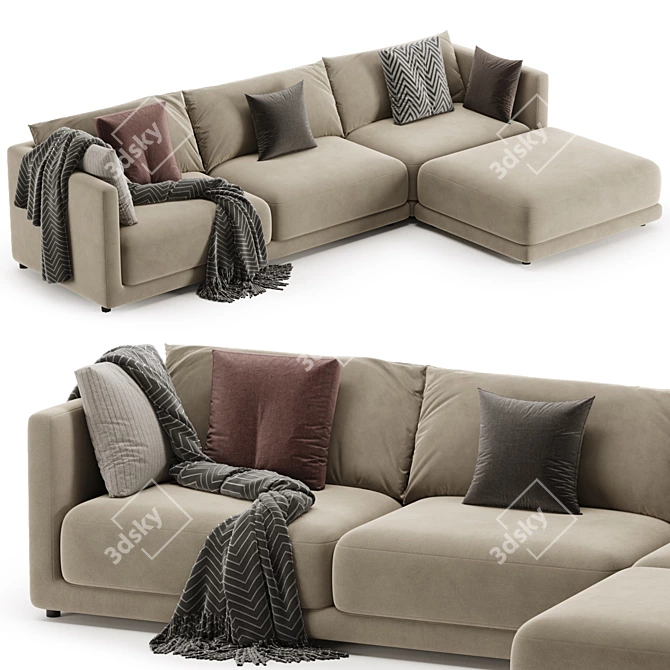 Customize Your Melbourne Sectional 3D model image 6
