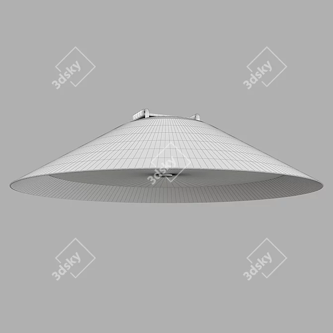 Belty Flow LED Track Light 3D model image 3