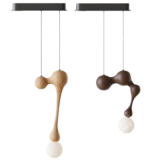 TORGER Pendant Light Collection 3D model image 2