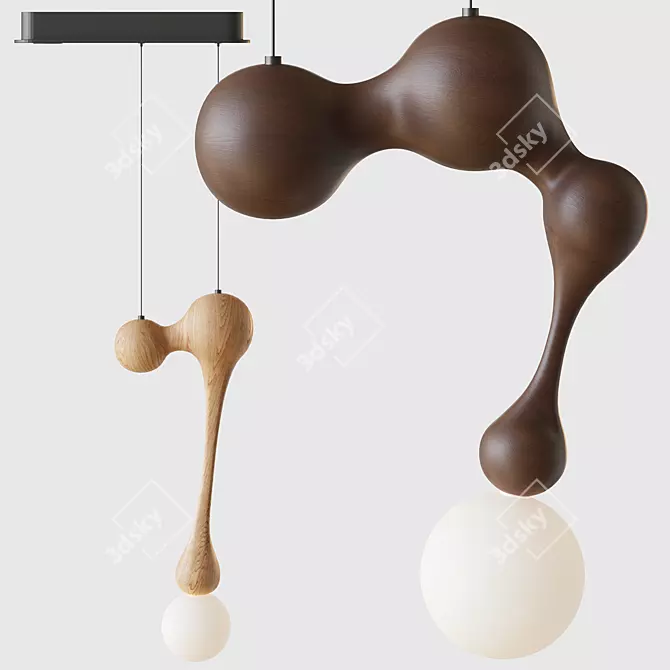 TORGER Pendant Light Collection 3D model image 3