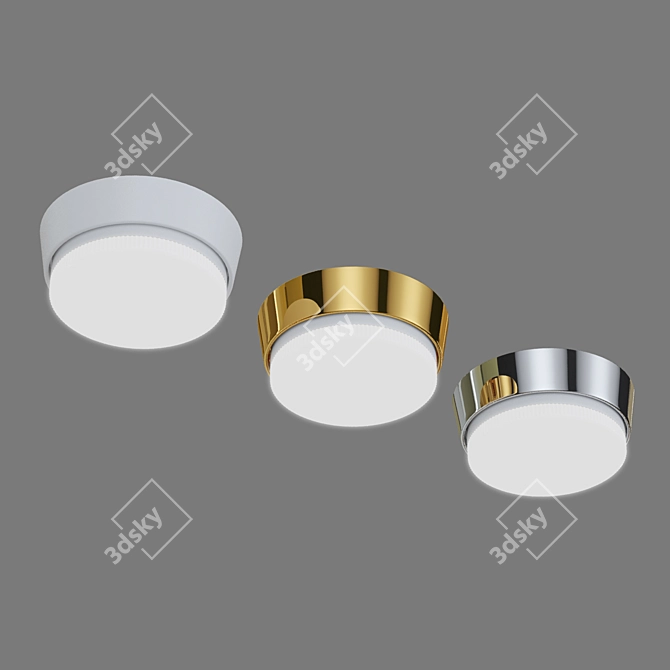 Elektrostandard 1037 GX53 Spotlight Lante 3D model image 4