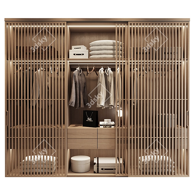 Modern Furniture Composition 2013 3D model image 1