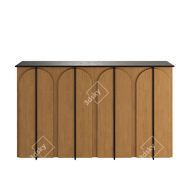  Designer Console Table Tera 3D model image 3
