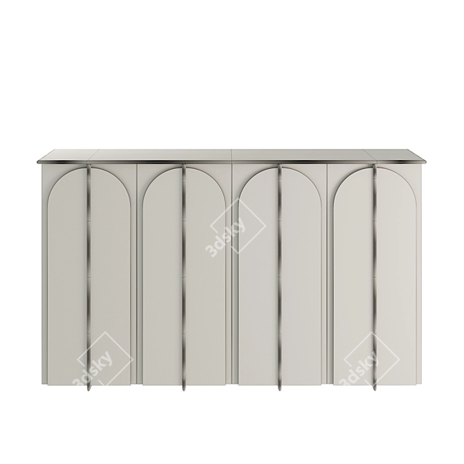  Designer Console Table Tera 3D model image 4