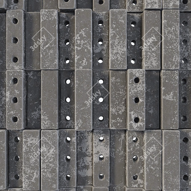 Polygon Stone Texture Bundle 3D model image 4