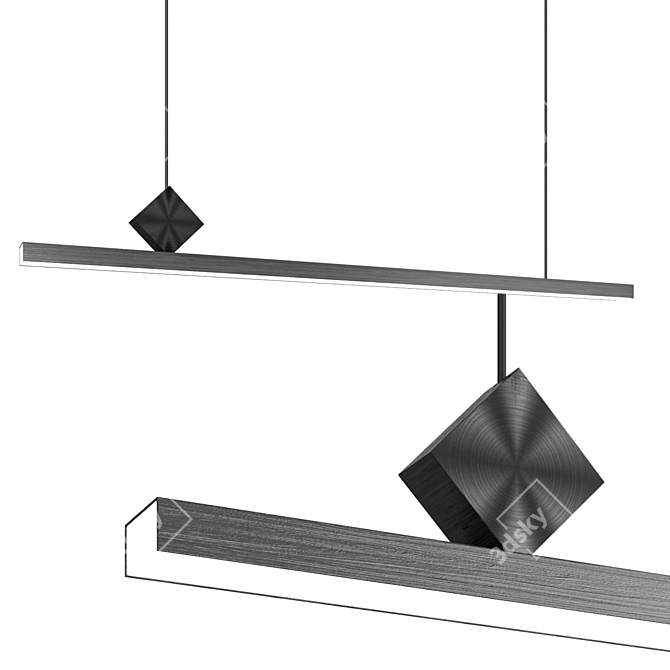 Modern Design Lamp NORMA 2015 3D model image 1