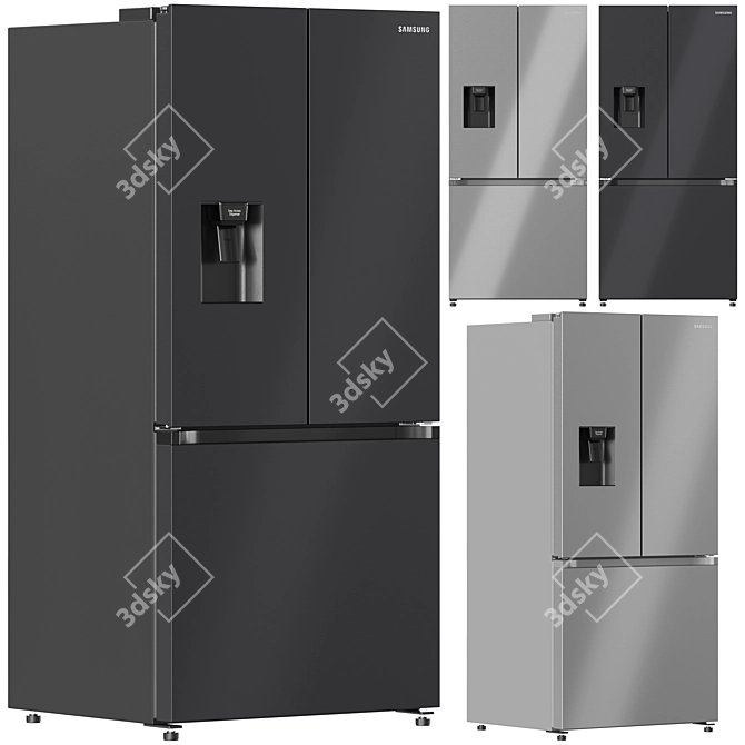 Samsung Refrigerator Collection 07  Efficient, Stylish, and High-Quality 3D model image 5