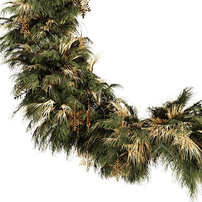 Holiday Wreath Set 2016, MM 3D model image 2