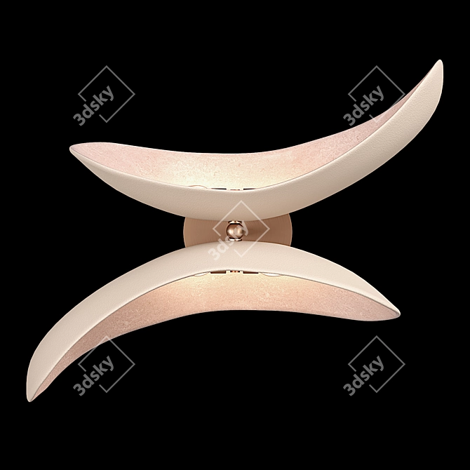 Elegant Venus Wall Sconce 2014 3D model image 3