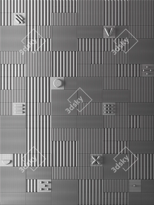  ERCOLE Modular Tile System 3D model image 7
