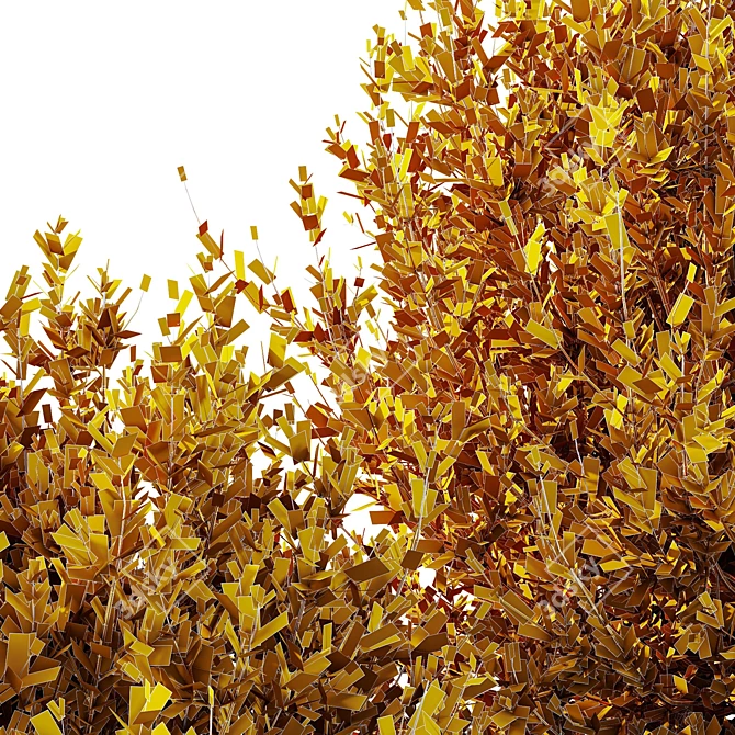 Autumn Plants Collection: 3D Models 3D model image 7