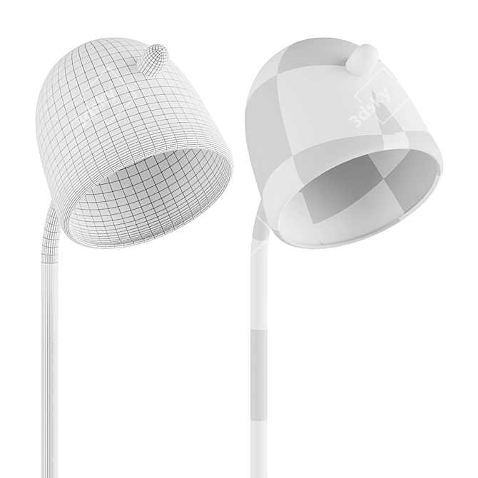 Elegant Floor Lamp BROKIS MONA 3D model image 2