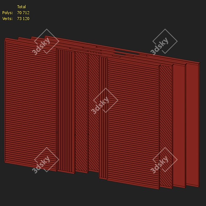 Sliding Door Collection by ADL 3D model image 5