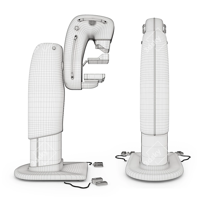 Advanced Digital Mammography System. 3D model image 10