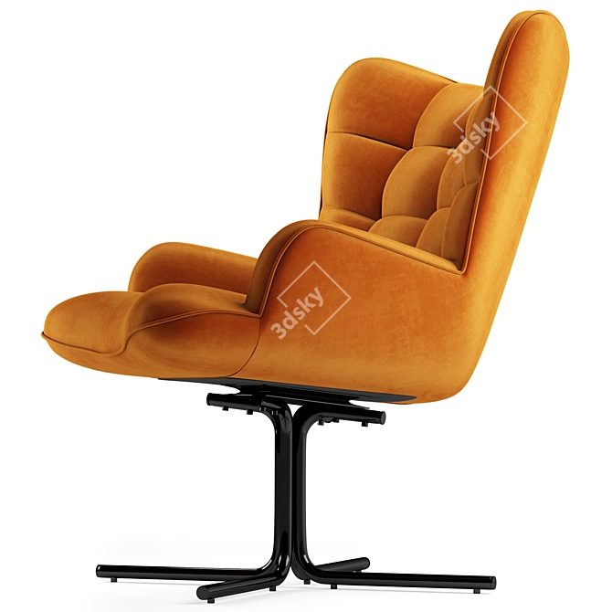 Modern Oscar Armchair 3D Model 3D model image 4