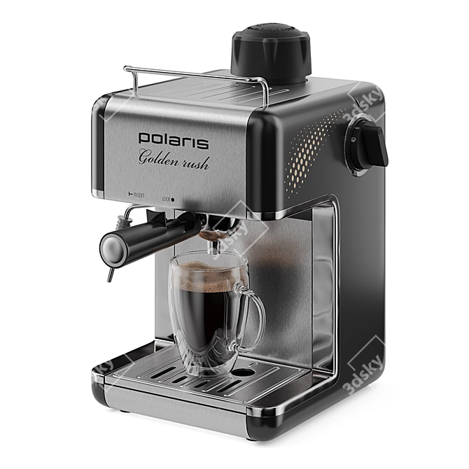 Polaris Coffee Maker for Turbosmooth 3D model image 1