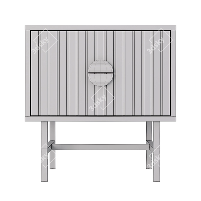 Sweeek Bazalt Bedside Table 3D model image 4