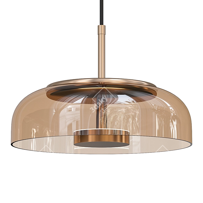 Imperium Loft BLOSSI Pendant Light 3D model image 1