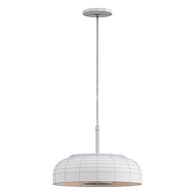 Imperium Loft BLOSSI Pendant Light 3D model image 2